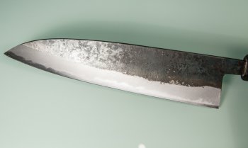 Nishida Shirogami 1 Gyuto 210mm Kurouchi CO