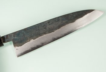 Nishida Shirogami 1 Gyuto 210mm Kurouchi CO