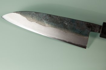 Nishida Shirogami 1 Funayuki 150mm Kurouchi RO