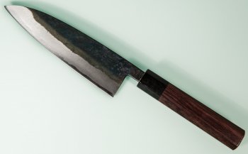 Nishida Shirogami 1 Funayuki 160mm Kurouchi RO