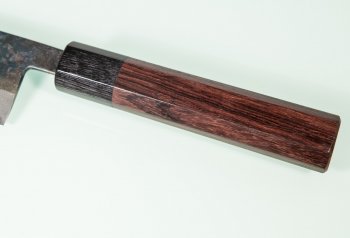 Nishida Shirogami 1 Funayuki 160mm Kurouchi RO