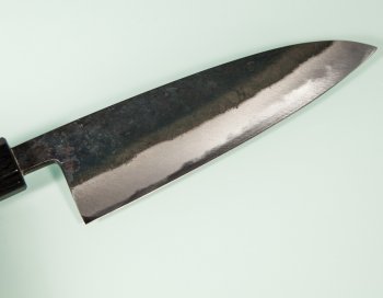 Nishida Shirogami 1 Funayuki 160mm Kurouchi RO