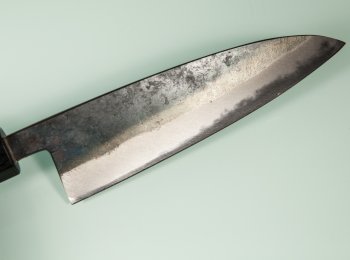 Nishida Shirogami 1 Funayuki 160mm Kurouchi RO