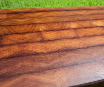 Schneidbrett Iroko 50x40x5cm Hirnholz