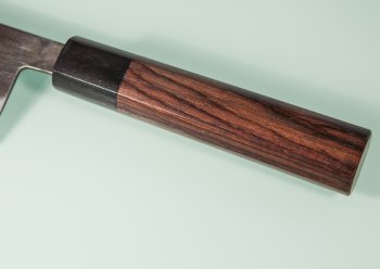 Tadafusa Black Aogami Wa-Santoku 165mm RO