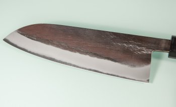 Tadafusa Black Aogami Wa-Santoku 165mm RO
