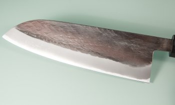 Tadafusa Black Aogami Wa-Santoku 165mm RO