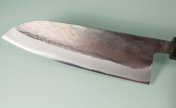 Tadafusa Black Aogami Wa-Santoku 165mm RO