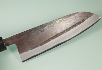 Tadafusa Black Aogami Wa-Santoku 165mm RO