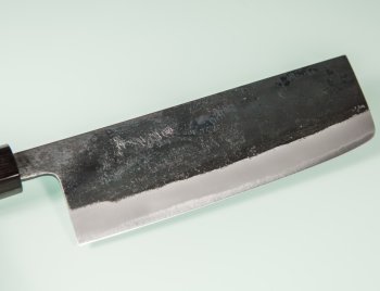 Tadafusa Shirogami Black Wa-Nakiri 165mm RO