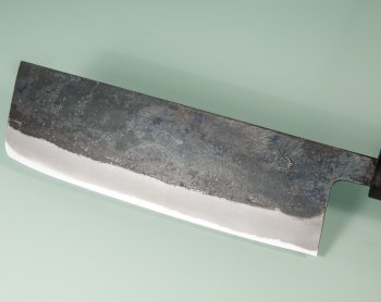 Tadafusa Shirogami Black Wa-Nakiri 165mm RO