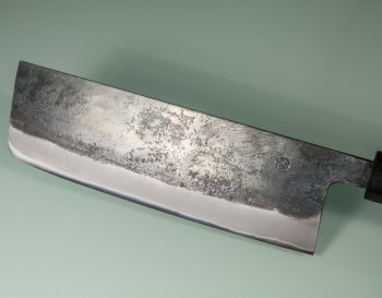 Tadafusa Shirogami Black Wa-Nakiri 165mm RO