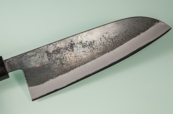 Tadafusa Shirogami Black Santoku 165mm RO