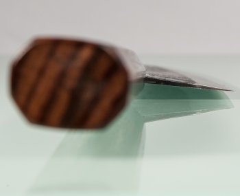 Tadafusa Shirogami Black Santoku 165mm RO