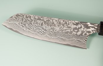 Shiro Kamo Orca R2 Wa-Bunka 135mm Damascus