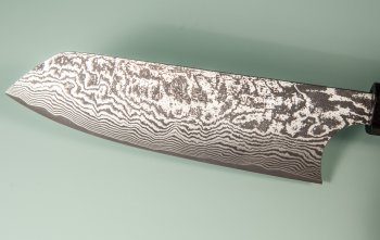 Shiro Kamo Orca R2 Wa-Bunka 135mm Damascus