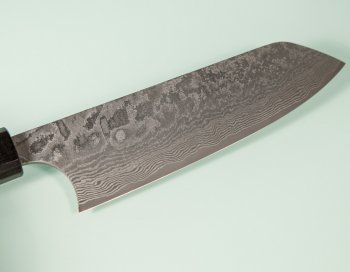 Shiro Kamo Orca R2 Wa-Bunka 135mm Damascus