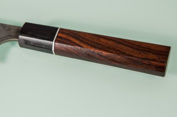 Shiro Kamo Orca R2 Wa-Bunka 135mm Deluxe Damascus