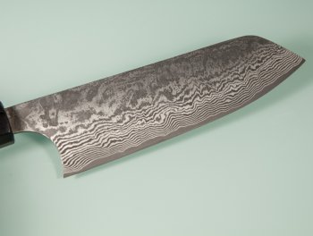 Shiro Kamo Orca R2 Wa-Bunka 135mm Deluxe Damascus