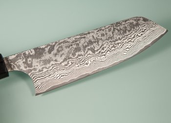 Shiro Kamo Orca R2 Wa-Bunka 135mm Deluxe Damascus