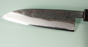 Nishida Shirogami 1 Funayuki 150mm Kurouchi CO