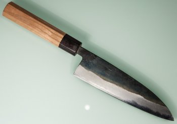 Nishida Shirogami 1 Funayuki 160mm Kurouchi CO