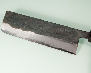 Nishida Shirogami 1 Nakiri 170mm Kurouchi CO