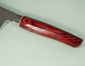 Mcusta Zanmai Revolution SPG2 Santoku 180mm Red