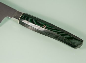 Mcusta Zanmai Revolution SPG2 Santoku 180mm Green