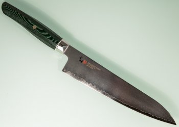 Mcusta Zanmai Revolution SPG2 Gyuto 210mm Green