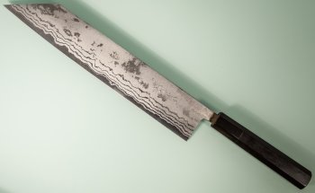 Shirou Kamo Aogami 2 Kiritsuke 275mm Ebony