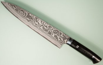 Takeshi Saji Gyuto 245mm black Micarta