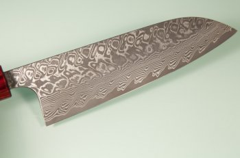 Yoshimi Kato SG2 Damascus Wa-Santoku 170mm