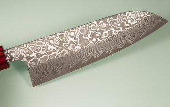 Yoshimi Kato SG2 Damascus Wa-Santoku 170mm