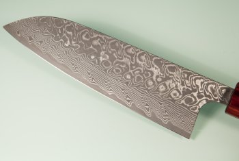 Yoshimi Kato SG2 Damascus Wa-Santoku 170mm