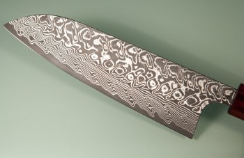 Yoshimi Kato SG2 Damascus Wa-Santoku 170mm