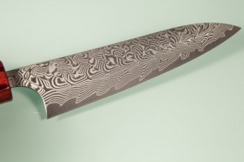 Yoshimi Kato SG2 Damascus Wa-Petty 120mm