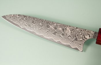 Yoshimi Kato SG2 Damascus Wa-Petty 120mm