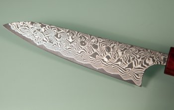 Yoshimi Kato SG2 Damascus Wa-Petty 120mm