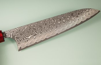 Yoshimi Kato SG2 Damascus Wa-Gyuto 215mm