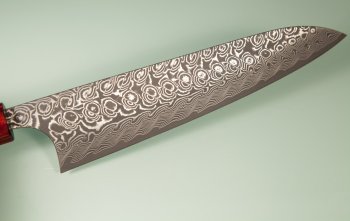 Yoshimi Kato SG2 Damascus Wa-Gyuto 215mm