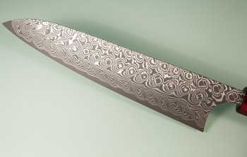 Yoshimi Kato SG2 Damascus Wa-Gyuto 215mm