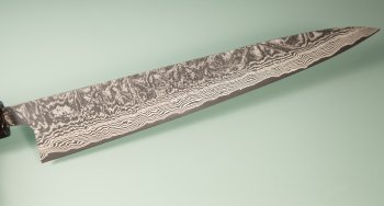 Shiro Kamo Pulverstahl Wa-Sujihiki 270mm Ebony