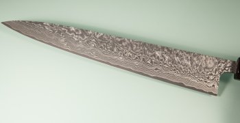 Shiro Kamo Pulverstahl Wa-Sujihiki 270mm Ebony