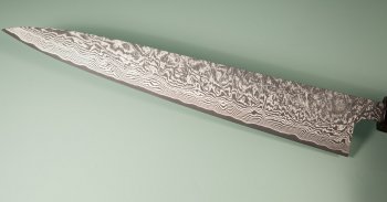 Shiro Kamo Pulverstahl Wa-Sujihiki 270mm Ebony