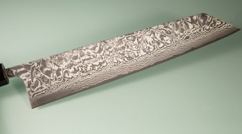 Shiro Kamo Pulverstahl Wa-Kiritsuke 270mm Ebony