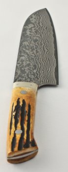 Takeshi Saji Santoku 180mm Horngriff