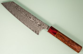 Yoshimi Kato SG2 Damascus Wa-Bunka 170mm