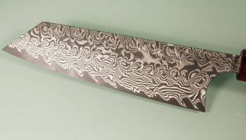 Yoshimi Kato SG2 Damascus Wa-Bunka 170mm