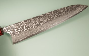 Yoshimi Kato SG2 Damascus Wa-Gyuto 245mm